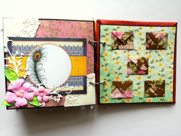 Handmade Love And Birthday Scrapbook Album image