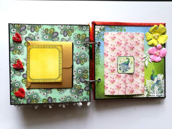 Handmade Love And Birthday Scrapbook Album image