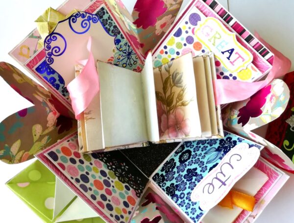 Love and Birthday Explosion Box With Mini Book Album image