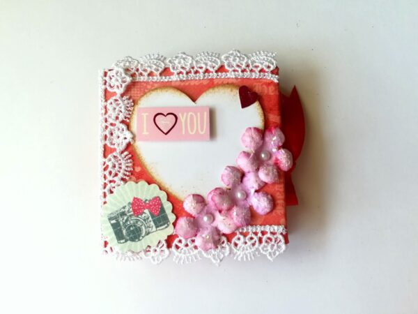 Pocket Mini Handmade Paper Book image