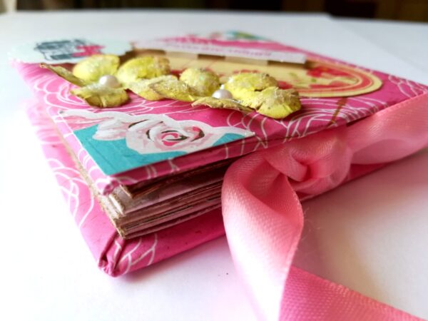 Pocket Mini Handmade Paper Book image