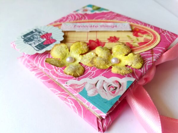 Pocket Mini Handmade Paper Book image