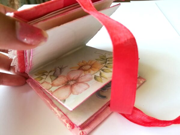 Pocket Mini Handmade Paper Book image