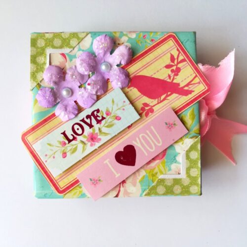 Pocket Mini Handmade Paper Book image