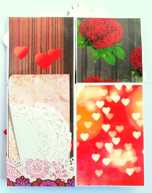 Valentine Card In A Box Pop up Handmade Gift image