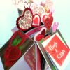Valentine Card In A Box Pop up Handmade Gift image