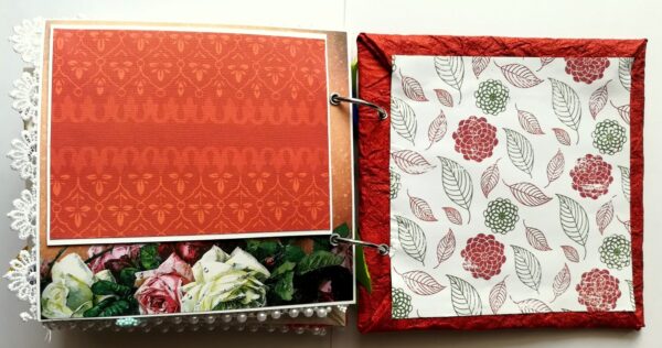 Best Friends Handmade Scrapbook Album image Best Friends Handmade Scrapbook Album image