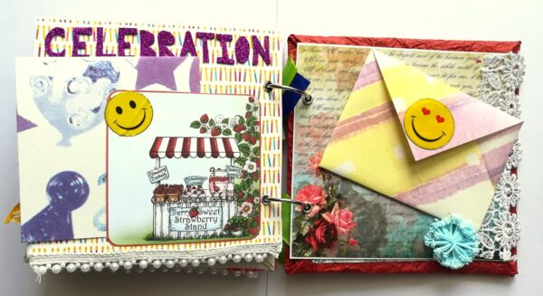Best Friends Handmade Scrapbook Album image Best Friends Handmade Scrapbook Album image