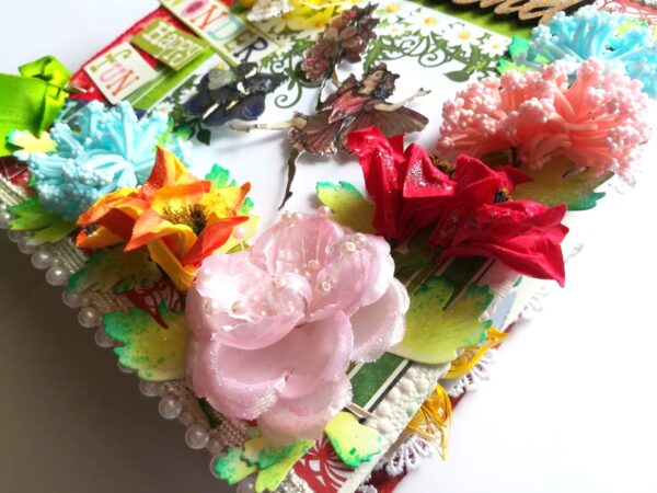 Best Friends Handmade Scrapbook Album image Best Friends Handmade Scrapbook Album image