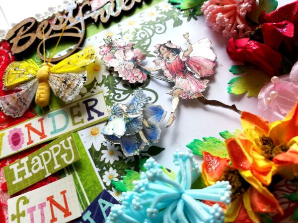 Best Friends Handmade Scrapbook Album image Best Friends Handmade Scrapbook Album image