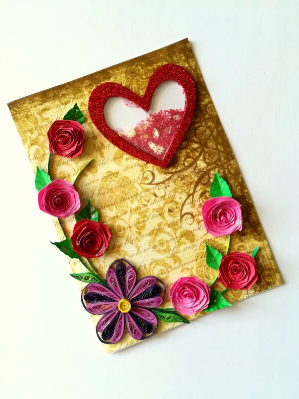 Heart Shaker Greeting Card image Heart Shaker Greeting Card image