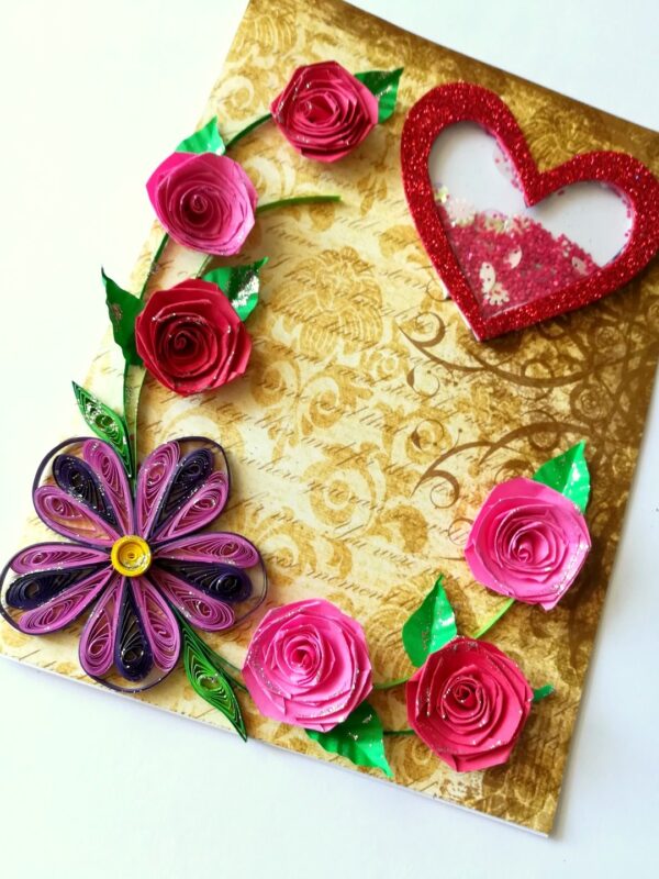 Heart Shaker Greeting Card image Heart Shaker Greeting Card image