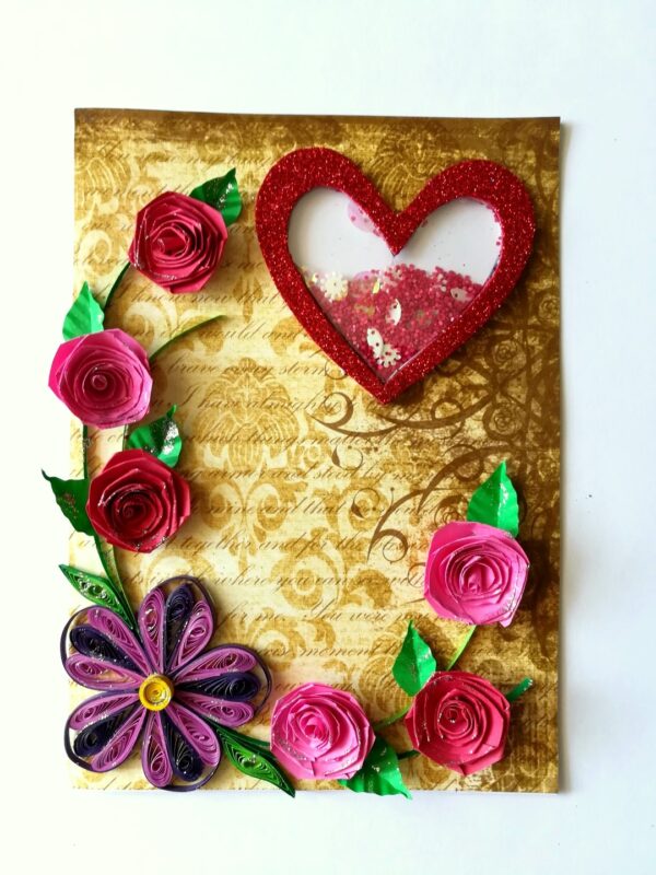 Heart Shaker Greeting Card image Heart Shaker Greeting Card image