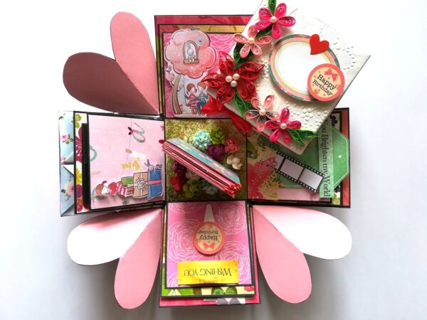 Love and Birthday Exploding Box image Love and Birthday Exploding Box image
