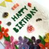 Happy Birthday Quilled Greeting Card image Happy Birthday Quilled Greeting Card image