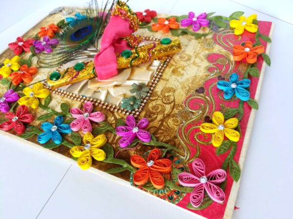 Indian Heritage Depicting Handmade Greeting Card image