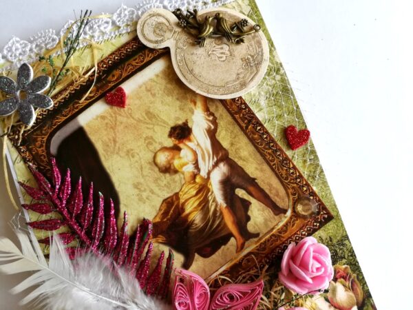 Love Couple Twist and Pop up Greeting Card image Love Couple Twist and Pop up Greeting Card image