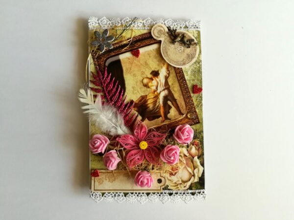 Love Couple Twist and Pop up Greeting Card image Love Couple Twist and Pop up Greeting Card image