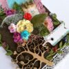 Too Much Love Funky Handmade Greeting Card image