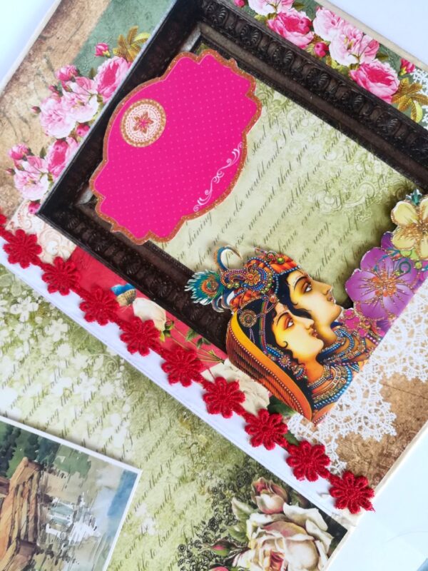 Indian Heritage Depicting Handmade Greeting Card image