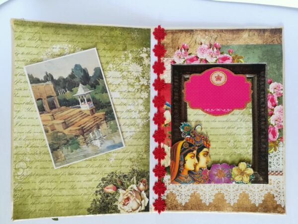 Indian Heritage Depicting Handmade Greeting Card image