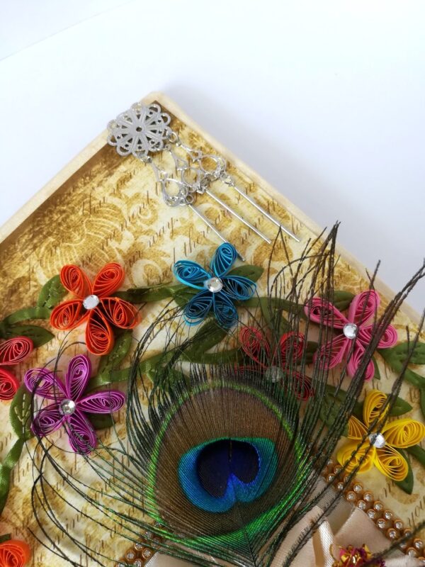 Indian Heritage Depicting Handmade Greeting Card image