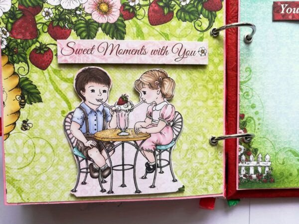 Sweet Memories With You Scrapbook Album image Sweet Memories With You Scrapbook Album image