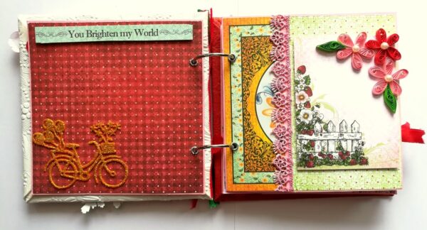 Sweet Memories With You Scrapbook Album image Sweet Memories With You Scrapbook Album image