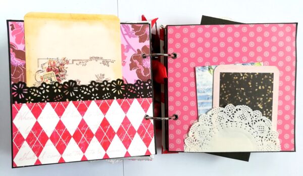 Valentine Together Forever Handmade Love Scrapbook image