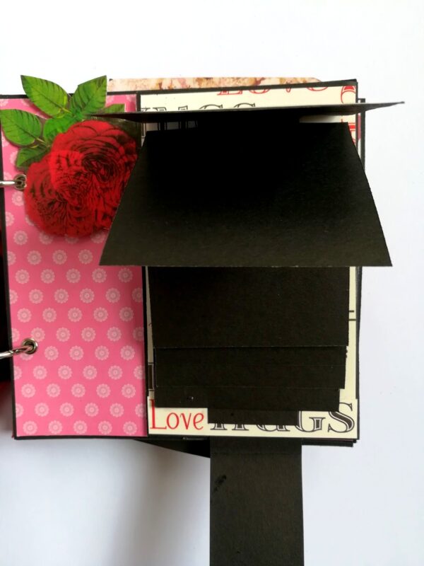 Valentine Together Forever Handmade Love Scrapbook image