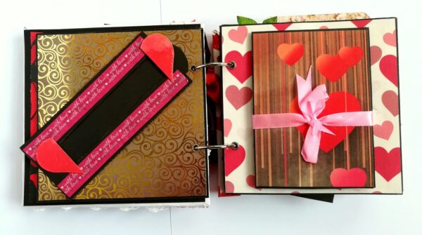 Valentine Together Forever Handmade Love Scrapbook image