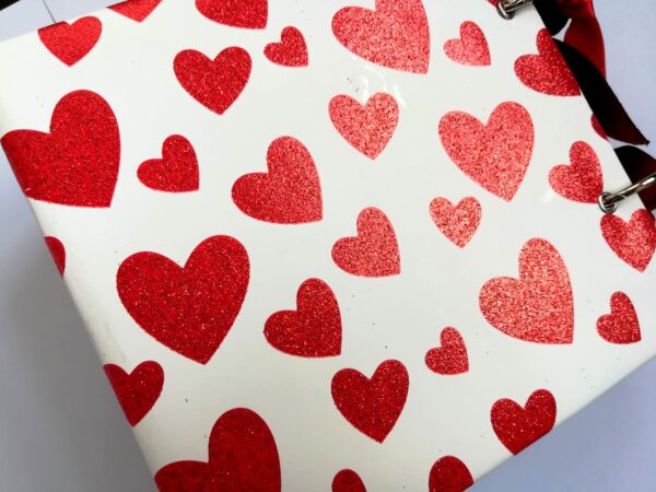 Valentine Together Forever Handmade Love Scrapbook image