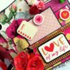 Valentine Together Forever Handmade Love Scrapbook image