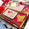 Valentine Together Forever Handmade Love Scrapbook image