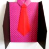 Suit Themed Male Handmade Greeting Card image