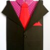 Suit Themed Male Handmade Greeting Card image