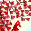 Love Quilled Tree Couple Print Greeting Card image Love Quilled Tree Couple Print Greeting Card image