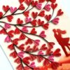 Love Quilled Tree Couple Print Greeting Card image Love Quilled Tree Couple Print Greeting Card image