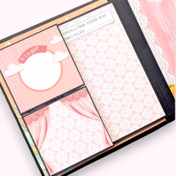 Sparkling Baby Girl Scrapbook