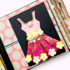 Sparkling Baby Girl Scrapbook