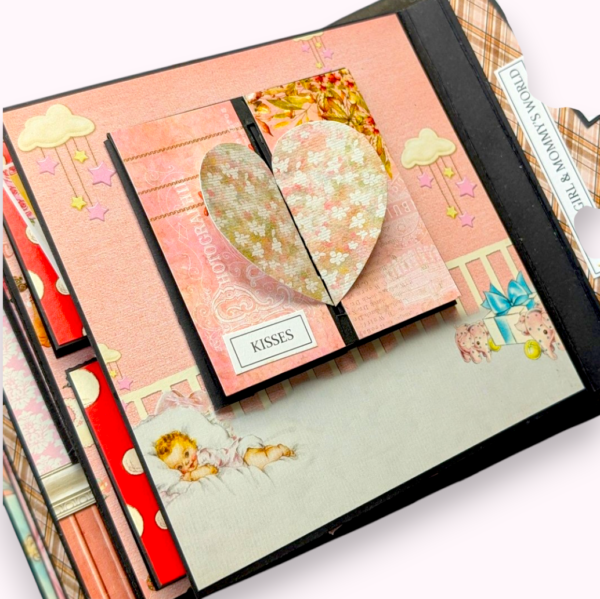 Sparkling Baby Girl Scrapbook