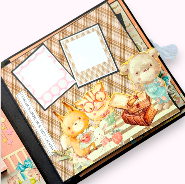 Sparkling Baby Girl Scrapbook