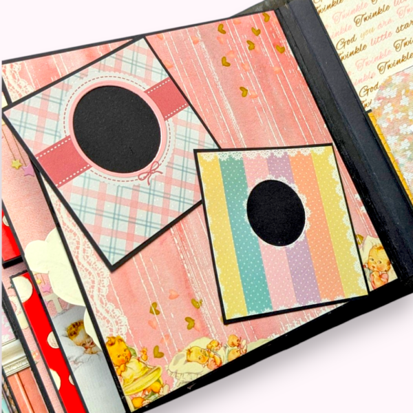 Sparkling Baby Girl Scrapbook
