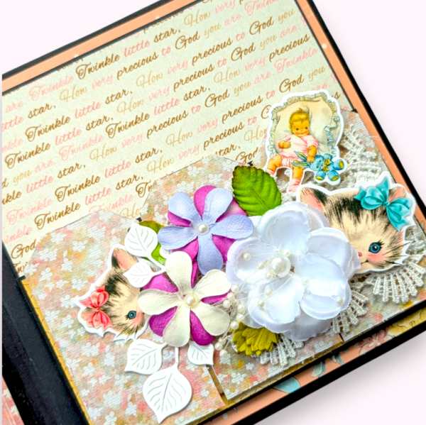 Sparkling Baby Girl Scrapbook