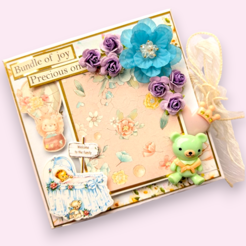 Sparkling Unisex Baby Scrapbook