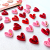 Quilled Hearts Falling Love Greeting card