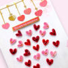 Quilled Hearts Falling Love Greeting card