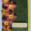 Big Flowers Garland Greeting Card image