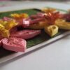 Big Flowers Garland Greeting Card image
