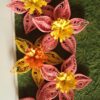 Big Flowers Garland Greeting Card image